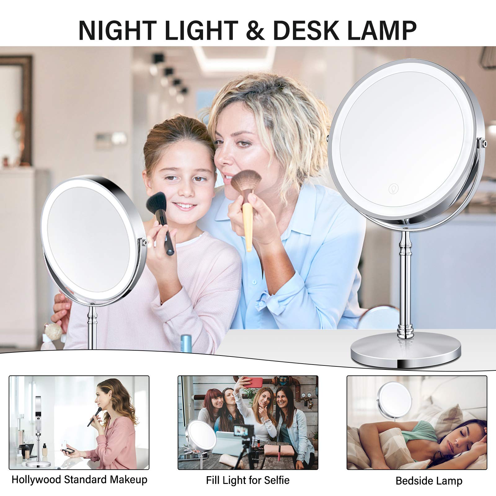 AMZTOLIFE gift-ready mirror ideal for holidays and special occasions.