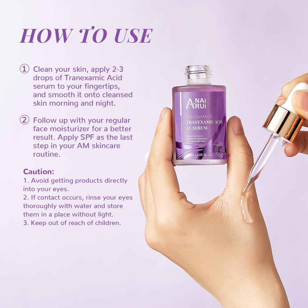 ANAI RUI fragrance-free, vegan formula is gentle on sensitive skin.