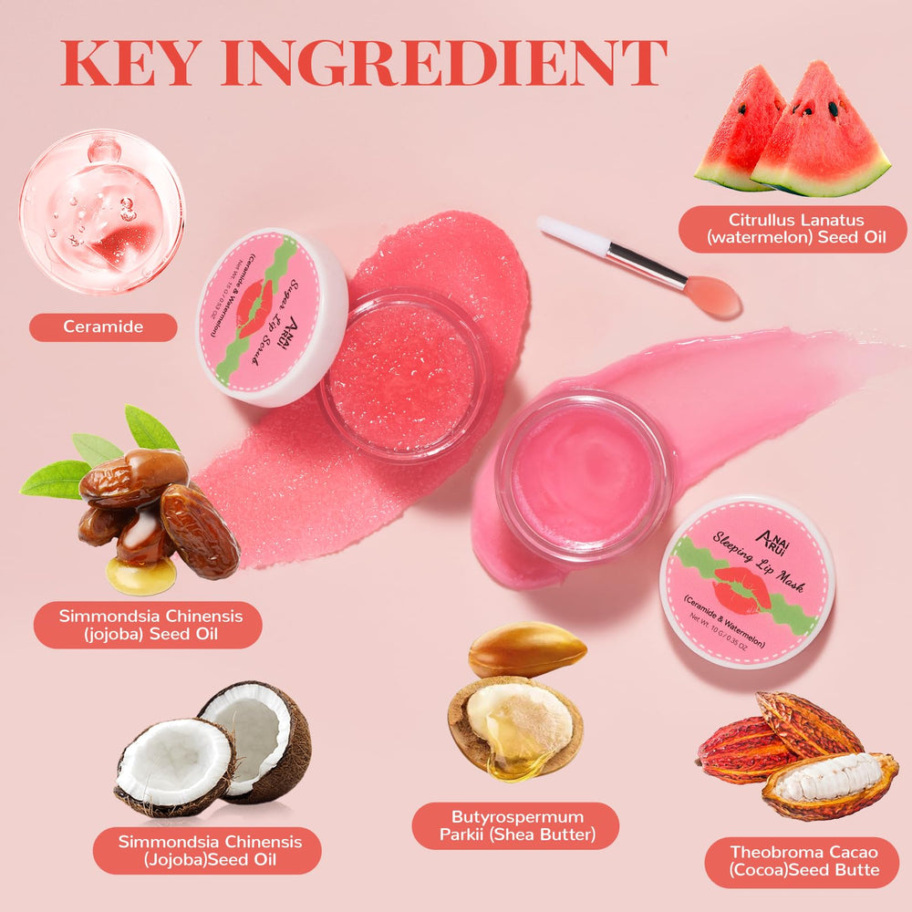 ANAI RUI lip butter jar delivers deep hydration for a softer pout.
