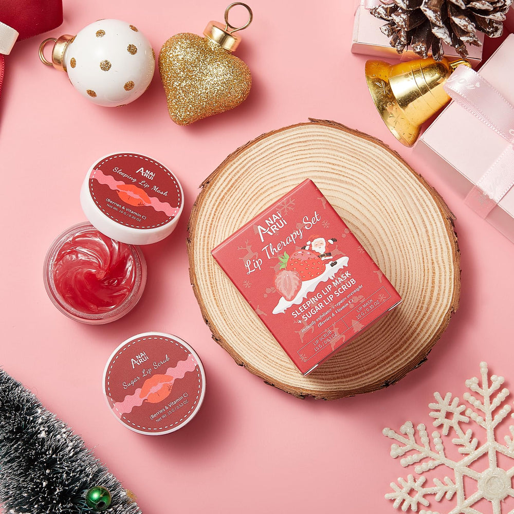 ANAI RUI lip mask hydrating set tube highlights deep moisture for nourishing overnight care