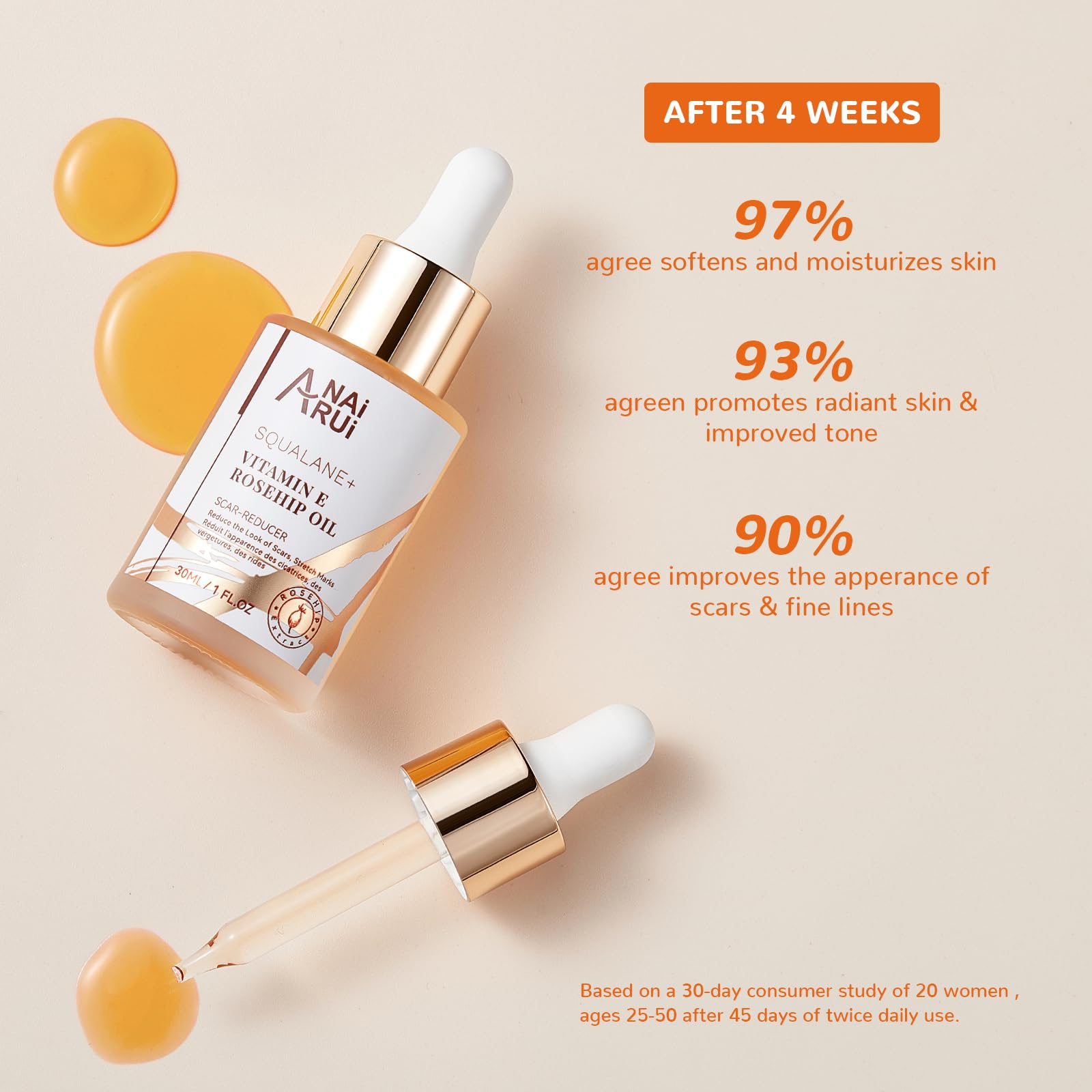 ANAI RUI Squalane care for hair and nails in one bottle.