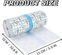 ANAMPION second-skin bandage transparent film provides breathable coverage for tattoos.