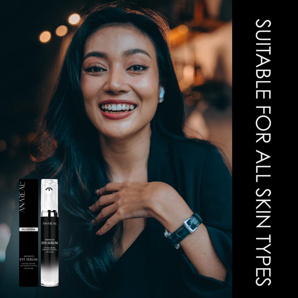 ANAREAL suitable for all skin types, from dry to oily, with a mild formula
