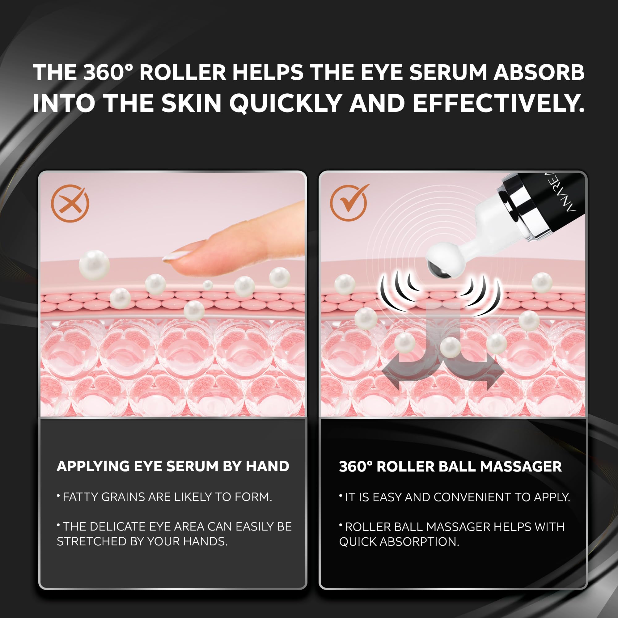 ANAREAL dark eyes circle treatment supports brighter look with gentle, safe formulation