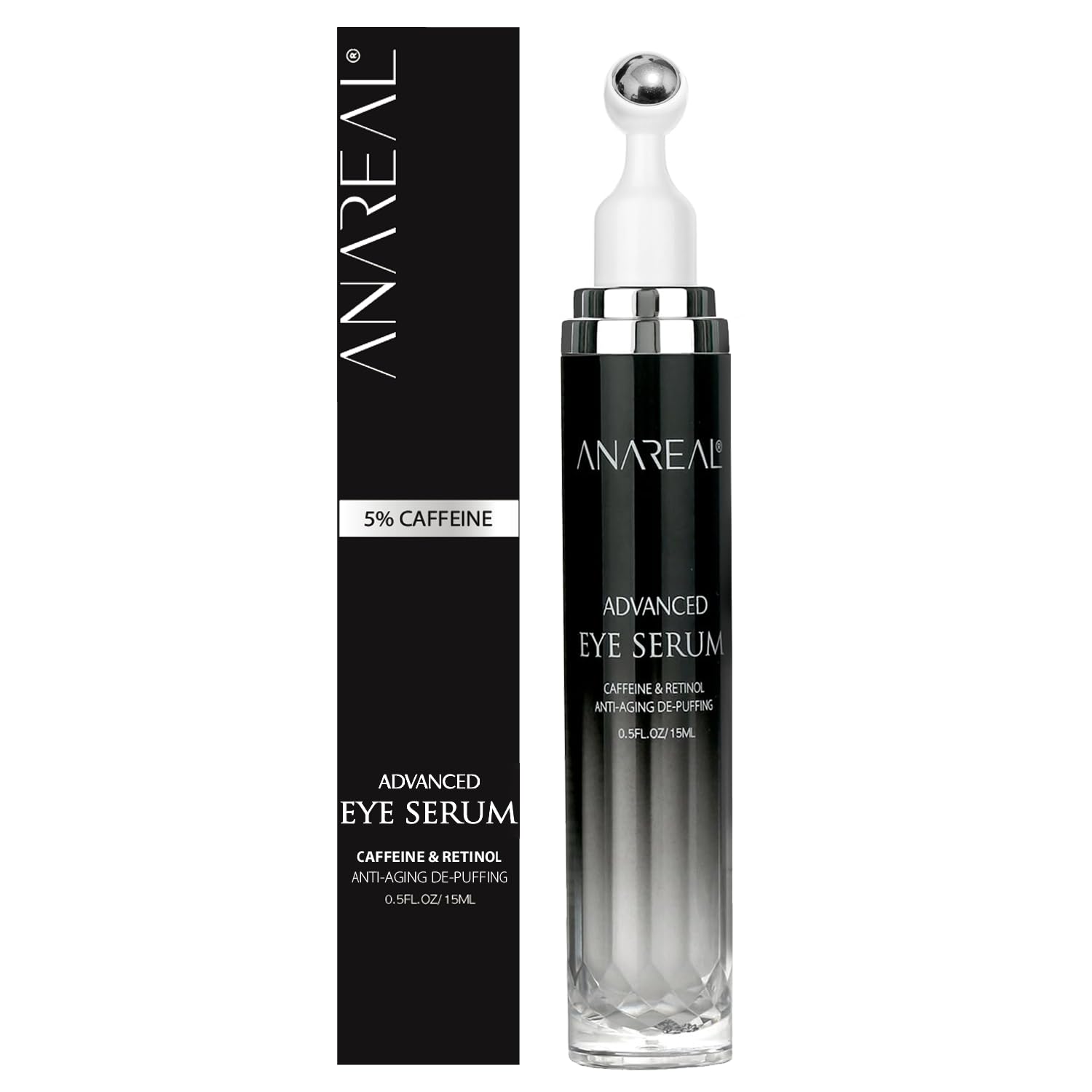 ANAREAL Eye Cream dark circles smooths under-eye area for brighter, refreshed mornings