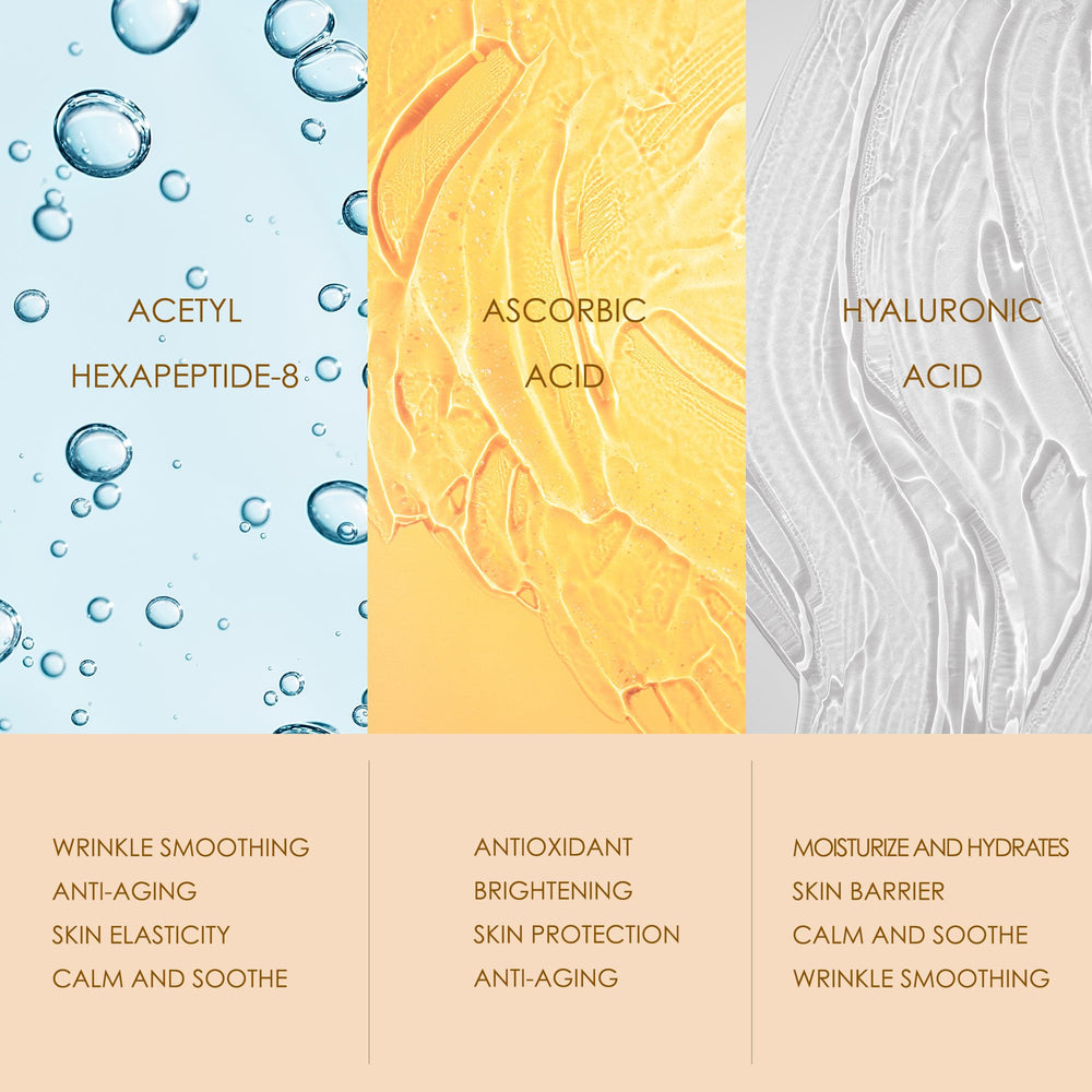 ANAREAL 360° cooling eye-roller ensures even application and soothing contour massage