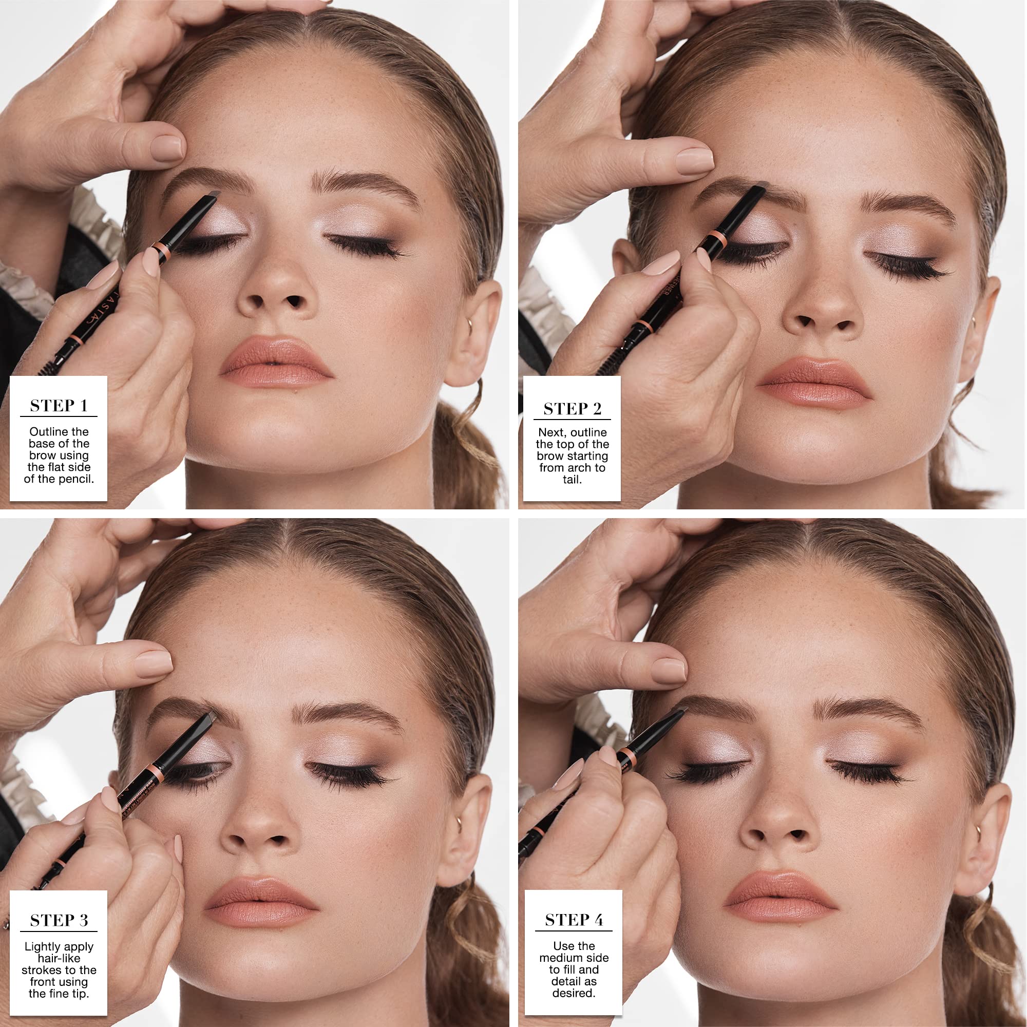Anastasia Beverly Hills Brow Definer Ash Brown triangular tip for accurate outlining