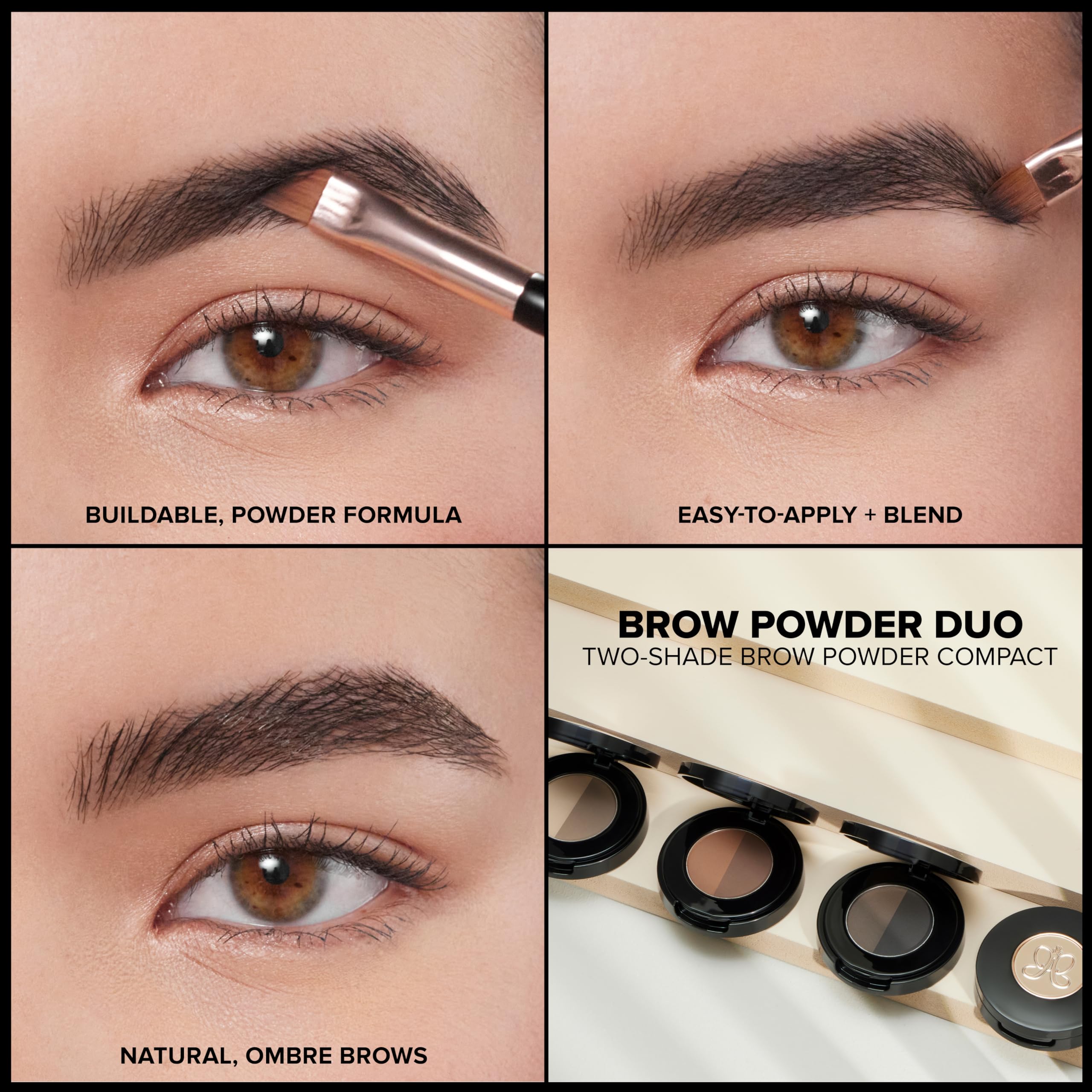 Anastasia Beverly Hills Brow Powder Duo Medium Brown buildable intensity for tailored definition