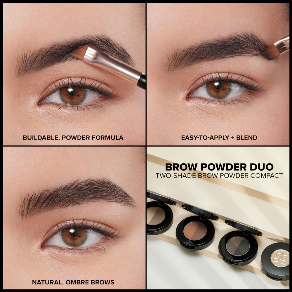Anastasia Beverly Hills Brow Powder Duo Medium Brown buildable intensity for tailored definition