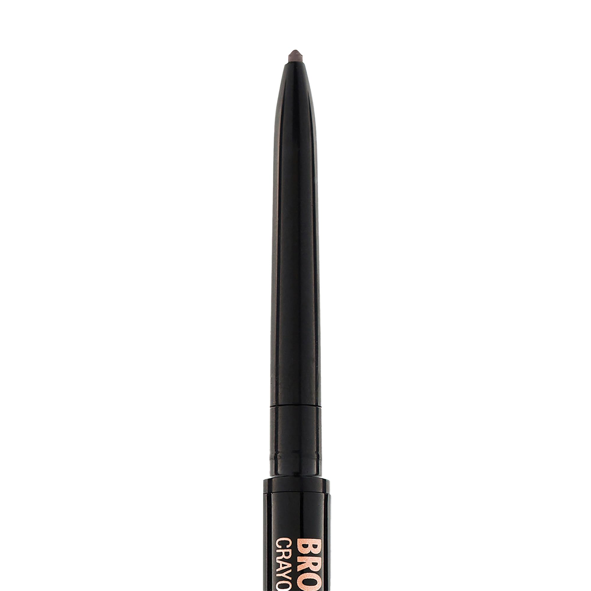 Anastasia Beverly Hills Deluxe Mini Brow Wiz Taupe pencil-tip close-up for precise strokes.