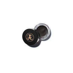 Anastasia Beverly Hills DIPBROW Pomade Granite jar closeup showing rich pigment for precise brow filling