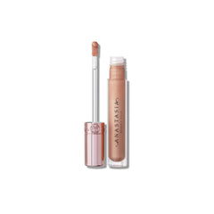 Anastasia Beverly Hills Lip Gloss Honey Kiss packaging and wand for precise application.