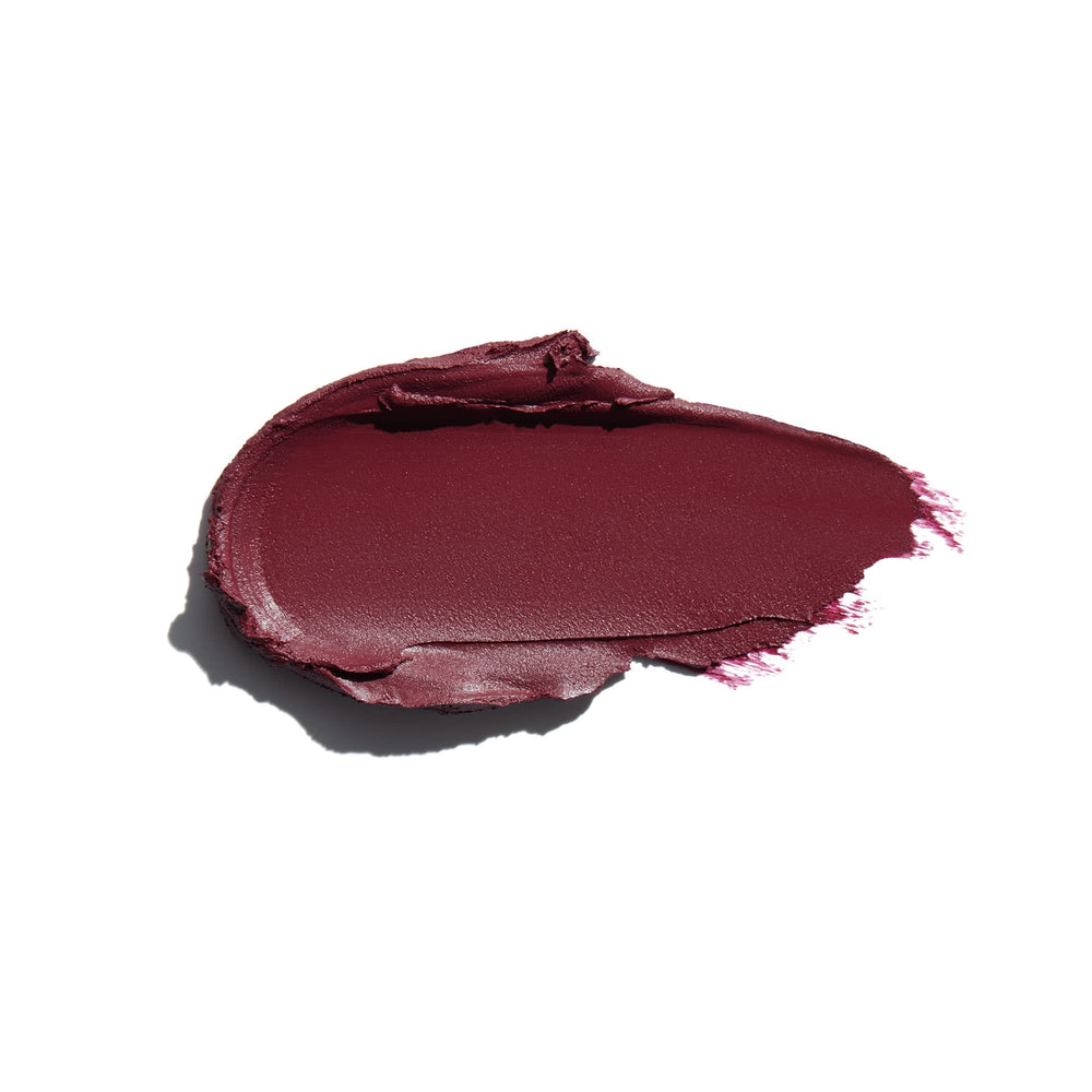 Anastasia Beverly Hills Matte Lipstick Rum Punch swatch shows rich color and texture