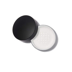 Anastasia Beverly Hills mini loose setting powder translucent shows sheer coverage for quick set.