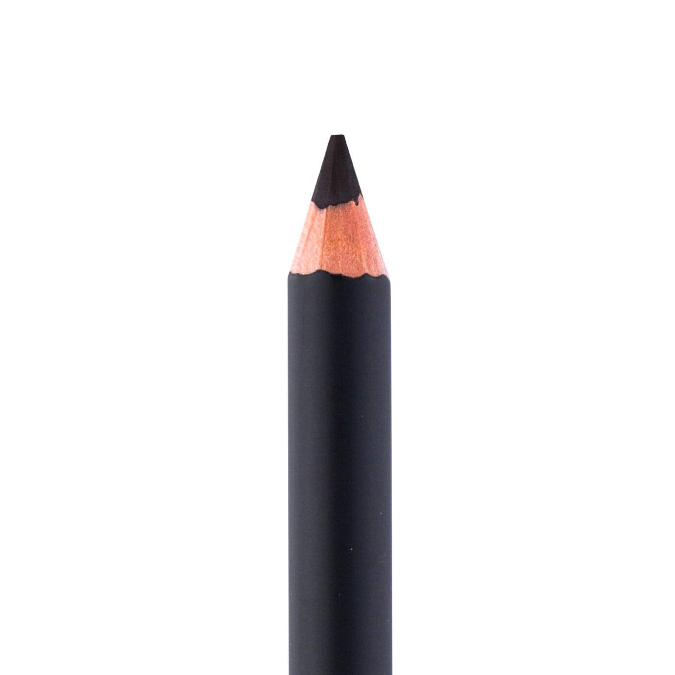 Anastasia Perfect Brow Pencil Granite pencil tip close-up shows precise, powder-like color for defined brows.