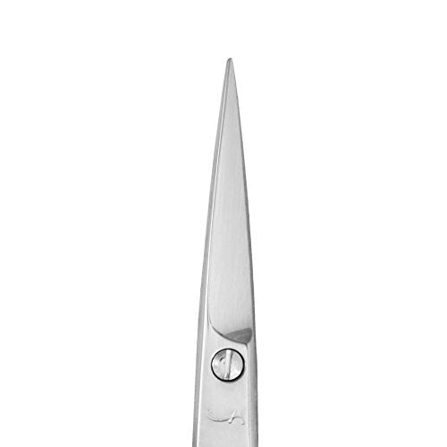 Anastasia Beverly Hills scissors with tapered blade for clean shaping.
