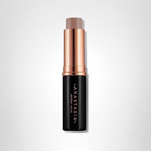 Anastasia Beverly Hills Stick Foundation Mink contour highlight usage showcases multipurpose complexion perfector.
