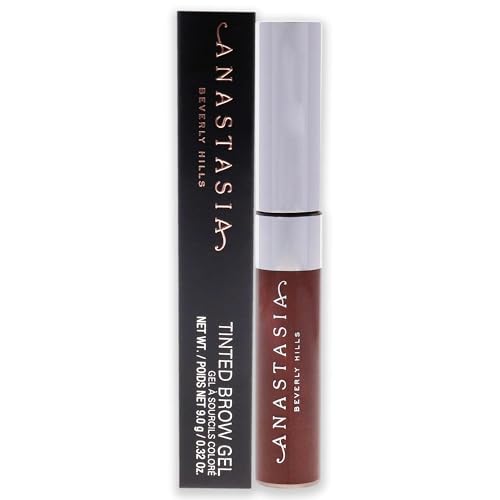 Anastasia Beverly Hills Auburn brow gel application tips illustrate quick definition