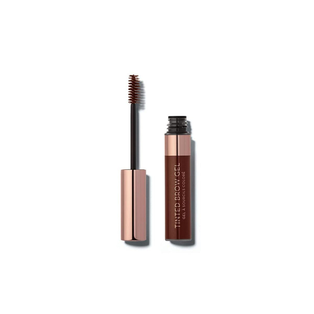 Anastasia Beverly Hills Tinted Brow Gel Auburn cap closeup shows natural tint