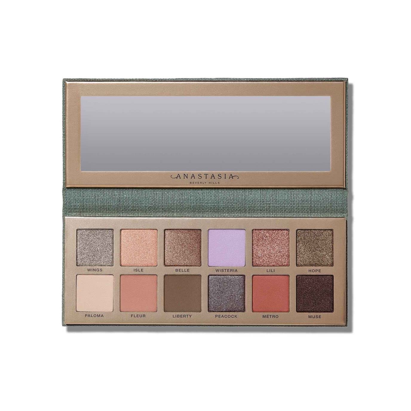 Anastasia Beverly Hills Nouveau Palette opened showing a sleek case for versatile day-to-night looks.
