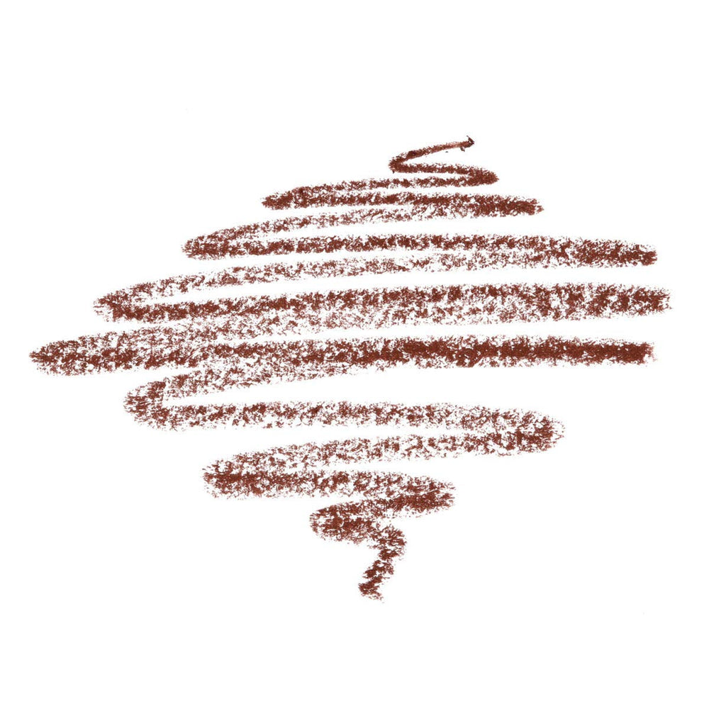 Anastasia Beverly Hills Perfect Brow Pencil Auburn swatches reveal warm auburn shade for natural brows.