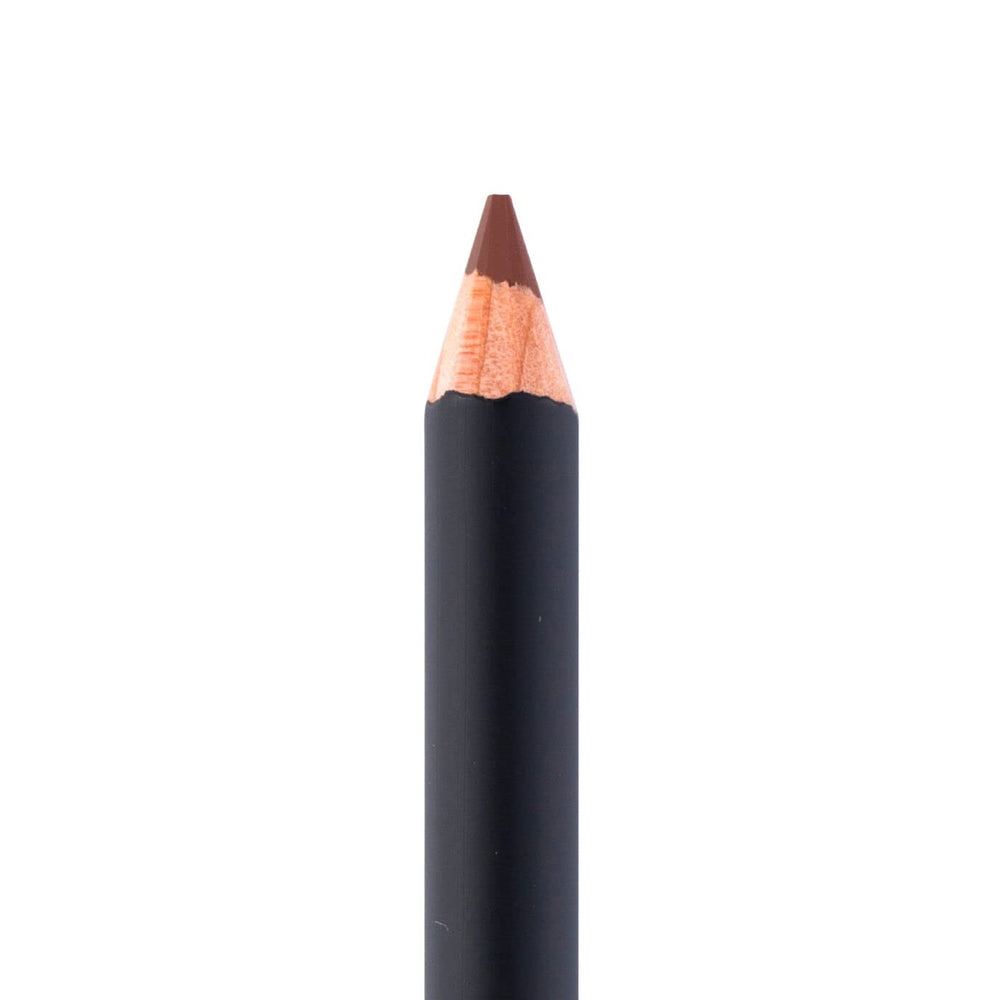 Anastasia Beverly Hills Perfect Brow Pencil Auburn tip close-up demonstrates precise micro-draw brow definition.