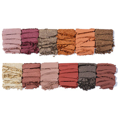 Anastasia Rose Metals Palette matte shades offer bold definition and crease-proof wear.