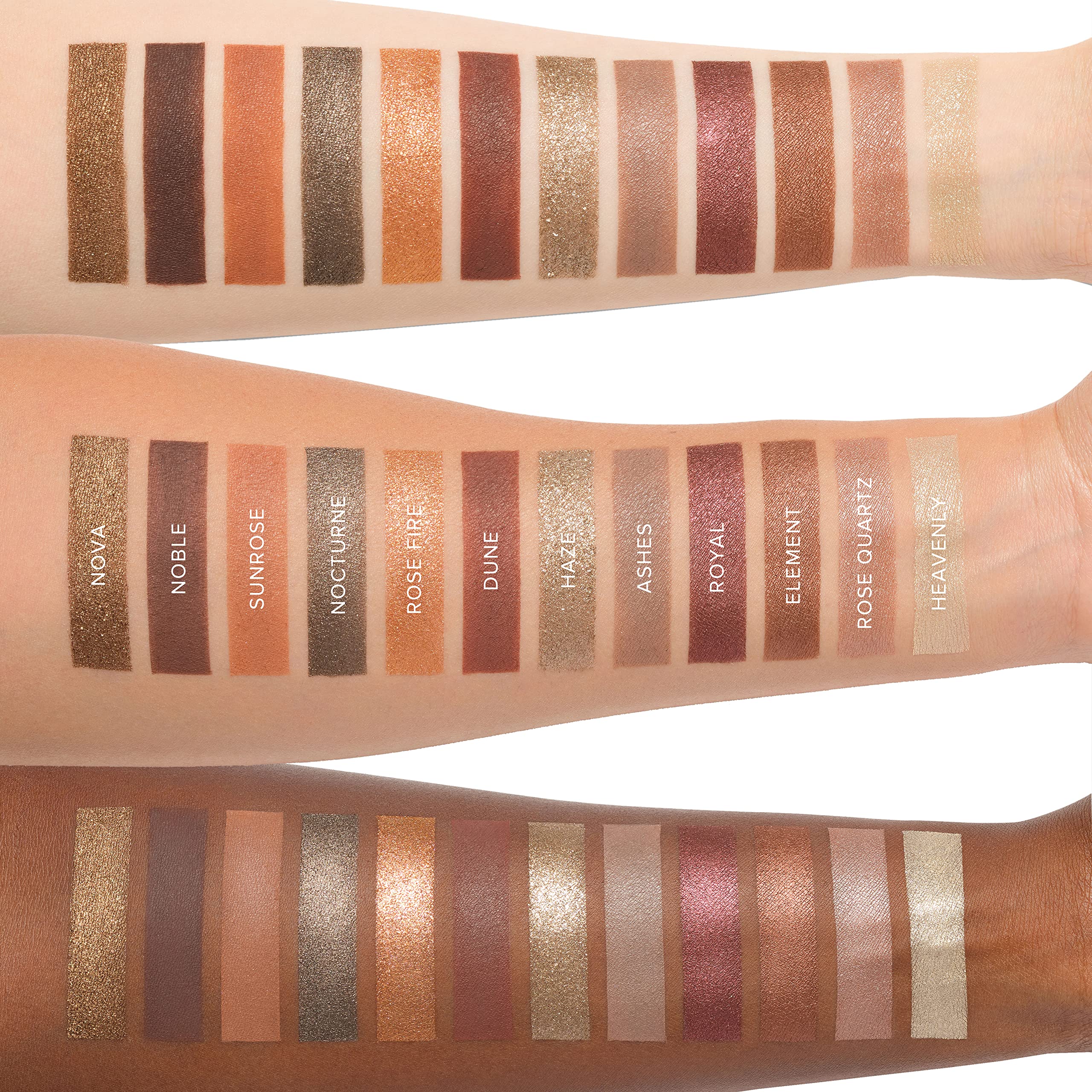 Anastasia Rose Metals Palette rose tones add romantic depth to everyday looks.
