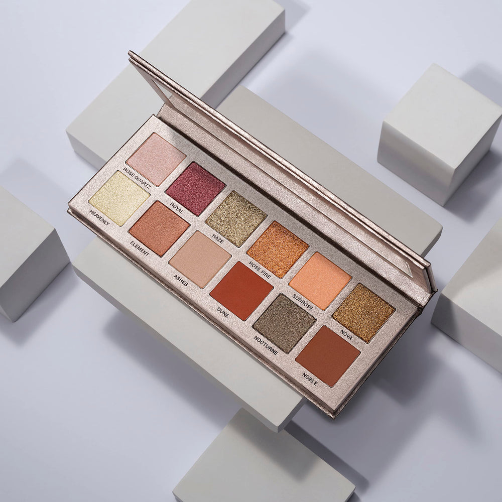 Anastasia Rose Metals Palette creates urban-glow looks from soft to dramatic.