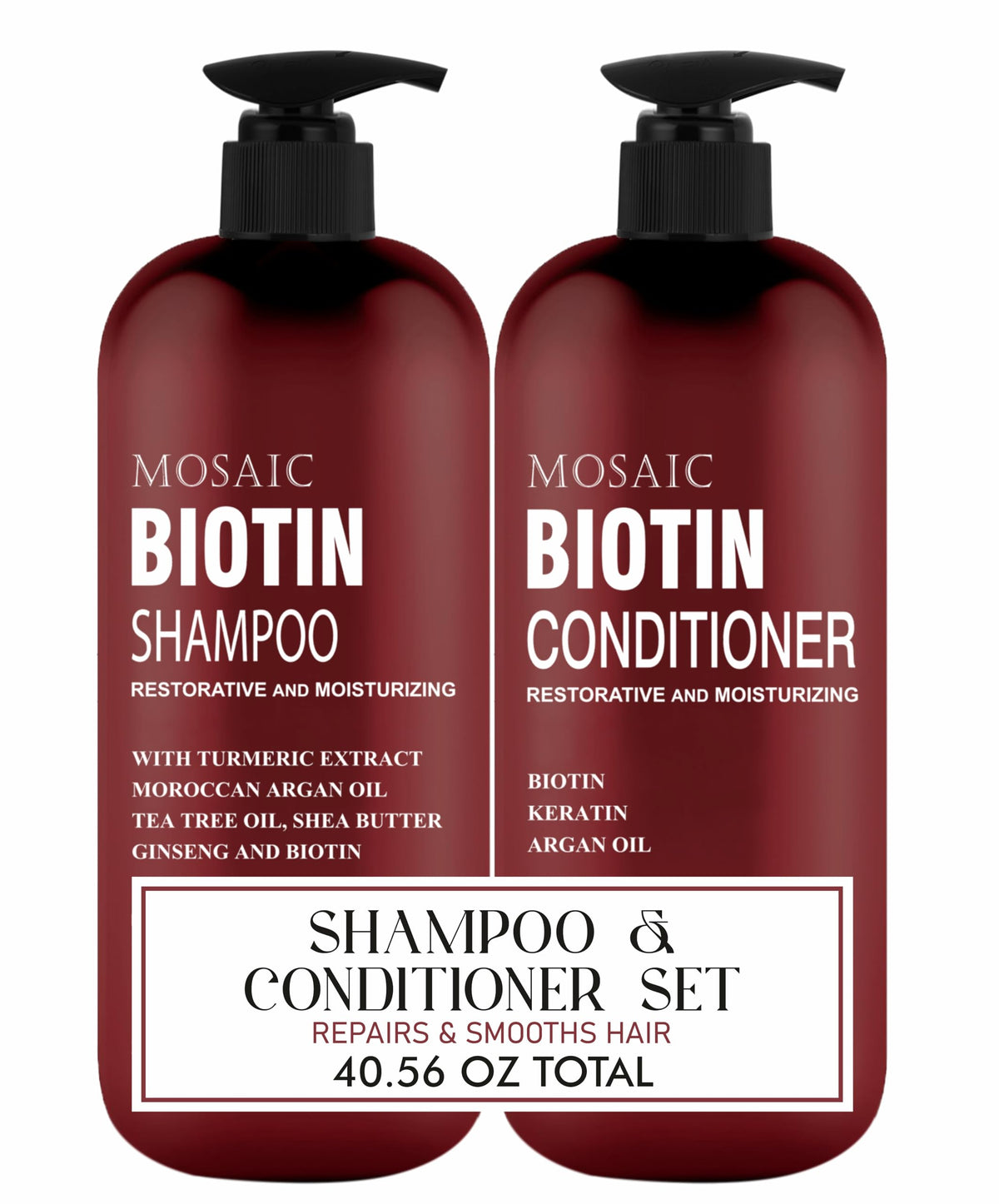 AnatoliaDaphne Biotin Volumizing Shampoo bottle supports thicker, nourished hair.