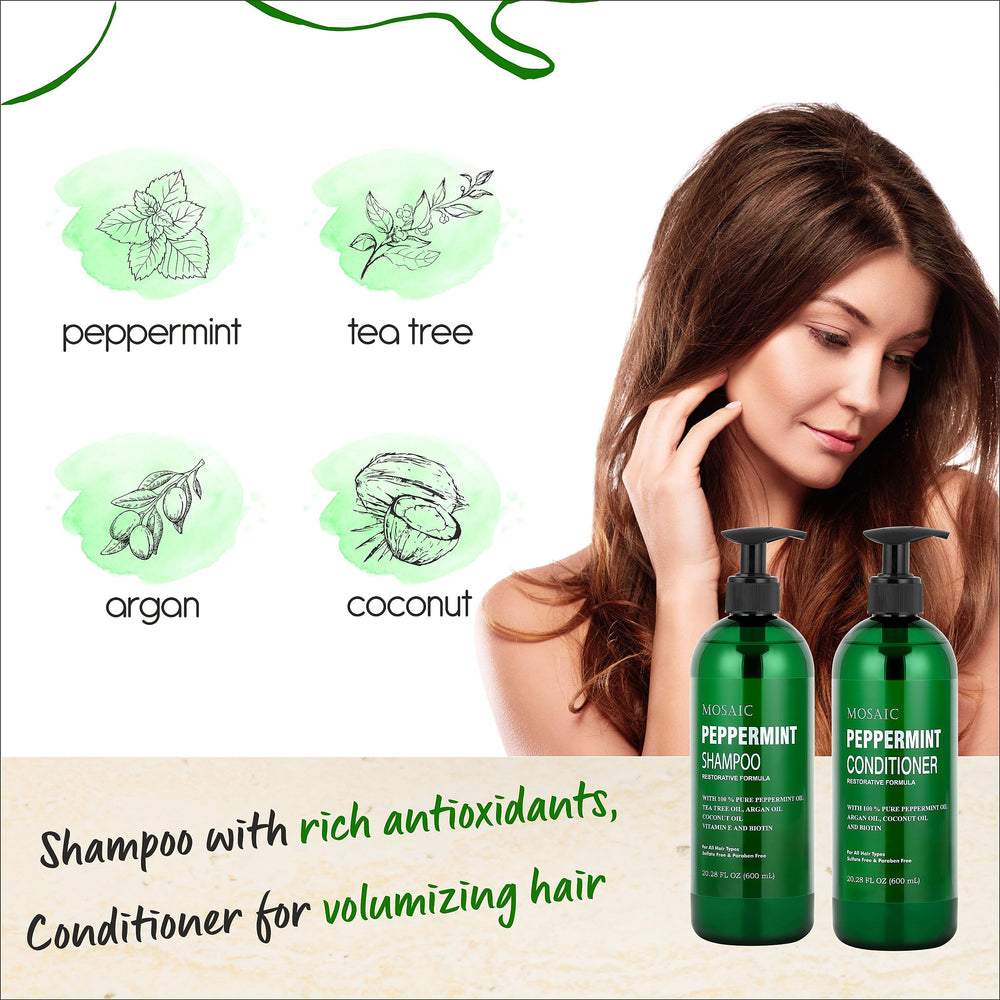 AnatoliaDaphne peppermint conditioner bottle closeup for hydrated hair