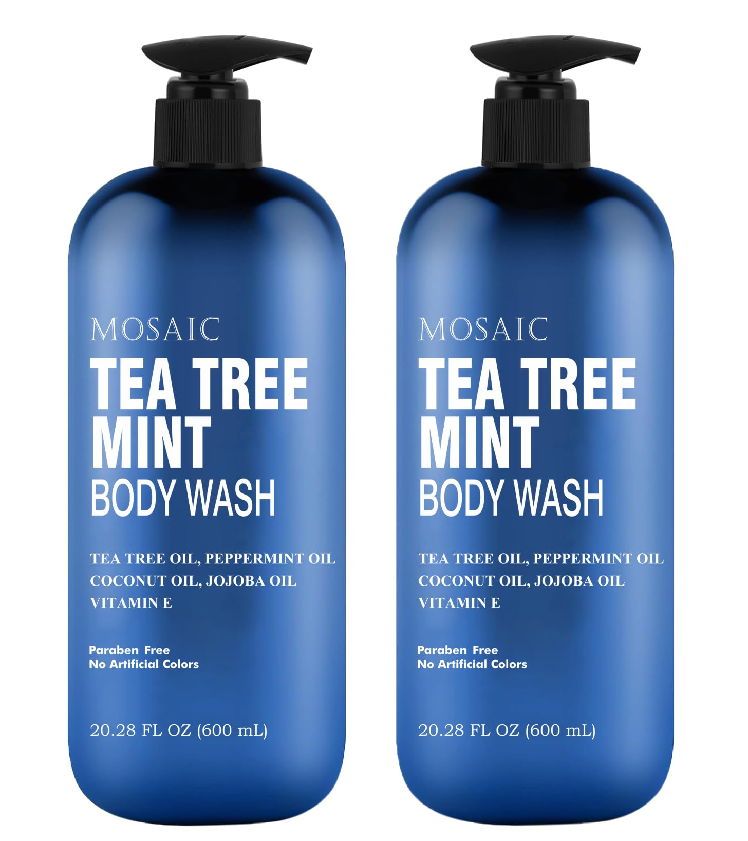 AnatoliaDaphne Tea Tree Mint bottle front view for daily cleansing.