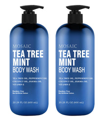 AnatoliaDaphne Tea Tree Mint bottle front view for daily cleansing.