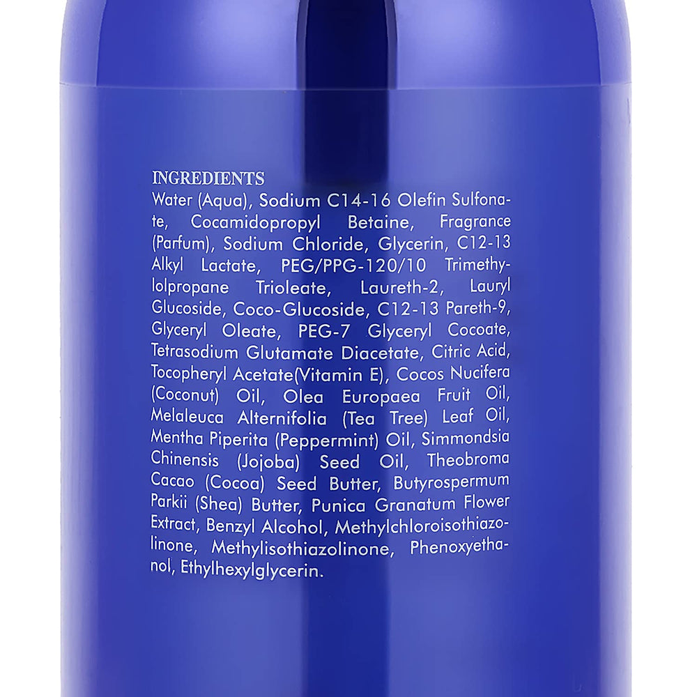 AnatoliaDaphne Tea Tree Mint foaming wash in hands for a clean feel.