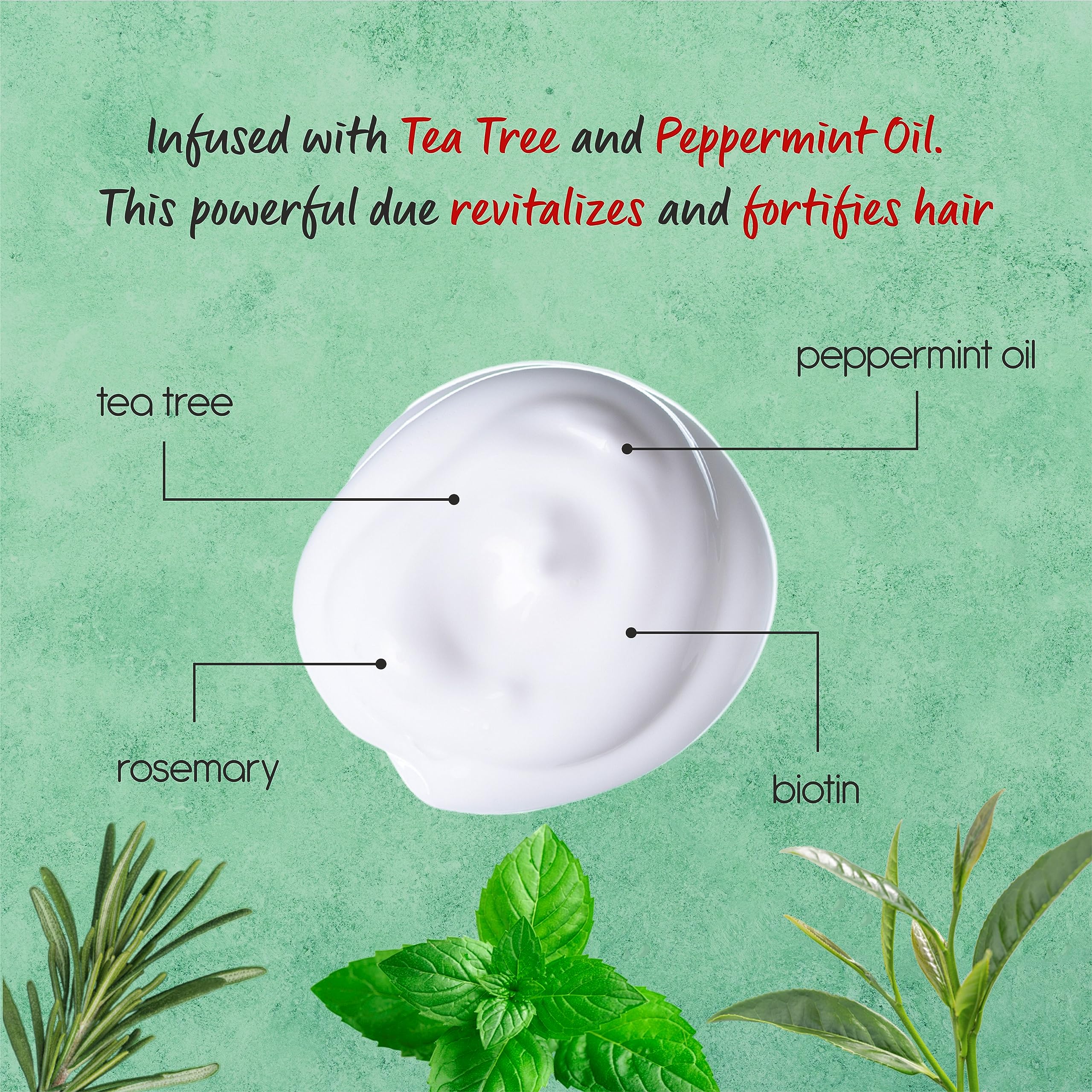 AnatoliaDaphne bottle label featuring tea tree and peppermint oils