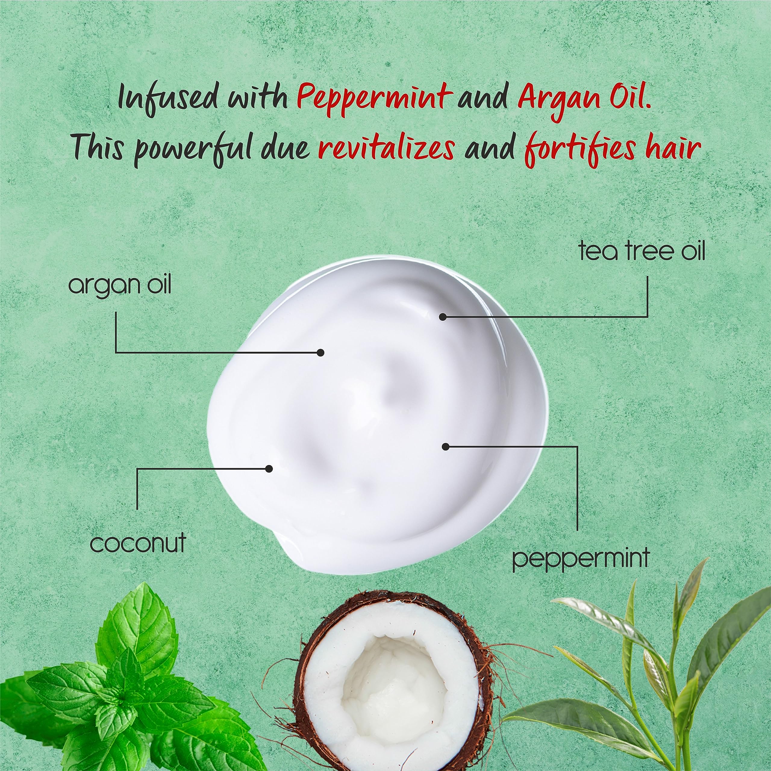 AnatoliaDaphne tea tree oil splash suggesting scalp cleansing aroma