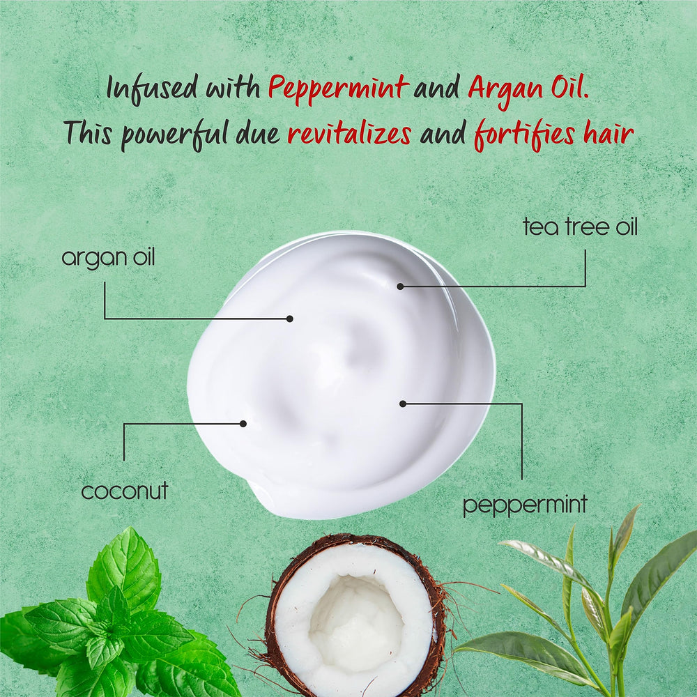 AnatoliaDaphne tea tree oil splash suggesting scalp cleansing aroma
