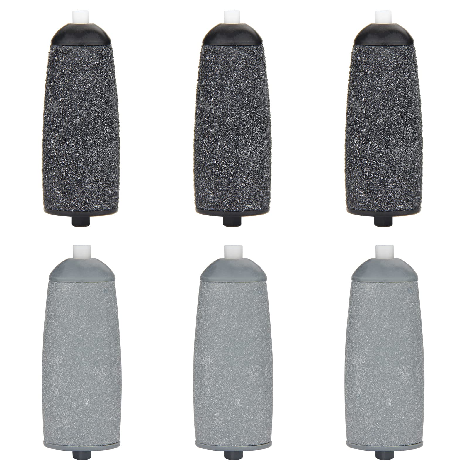Ancable Flawless Pedi replacement heads six-pack packaging for at-home pedicure.