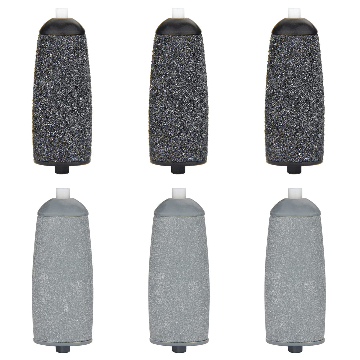 Ancable Flawless Pedi replacement heads six-pack packaging for at-home pedicure.