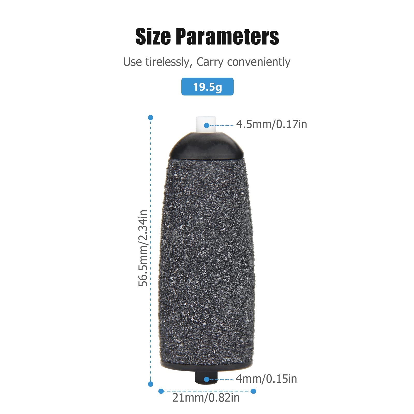 Ancable Flawless Pedi six-pack includes warranty and support.