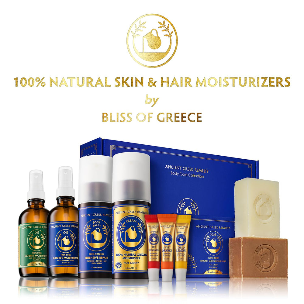 Ancient Greek Remedy Butter Cream after shower usage for lasting softness.