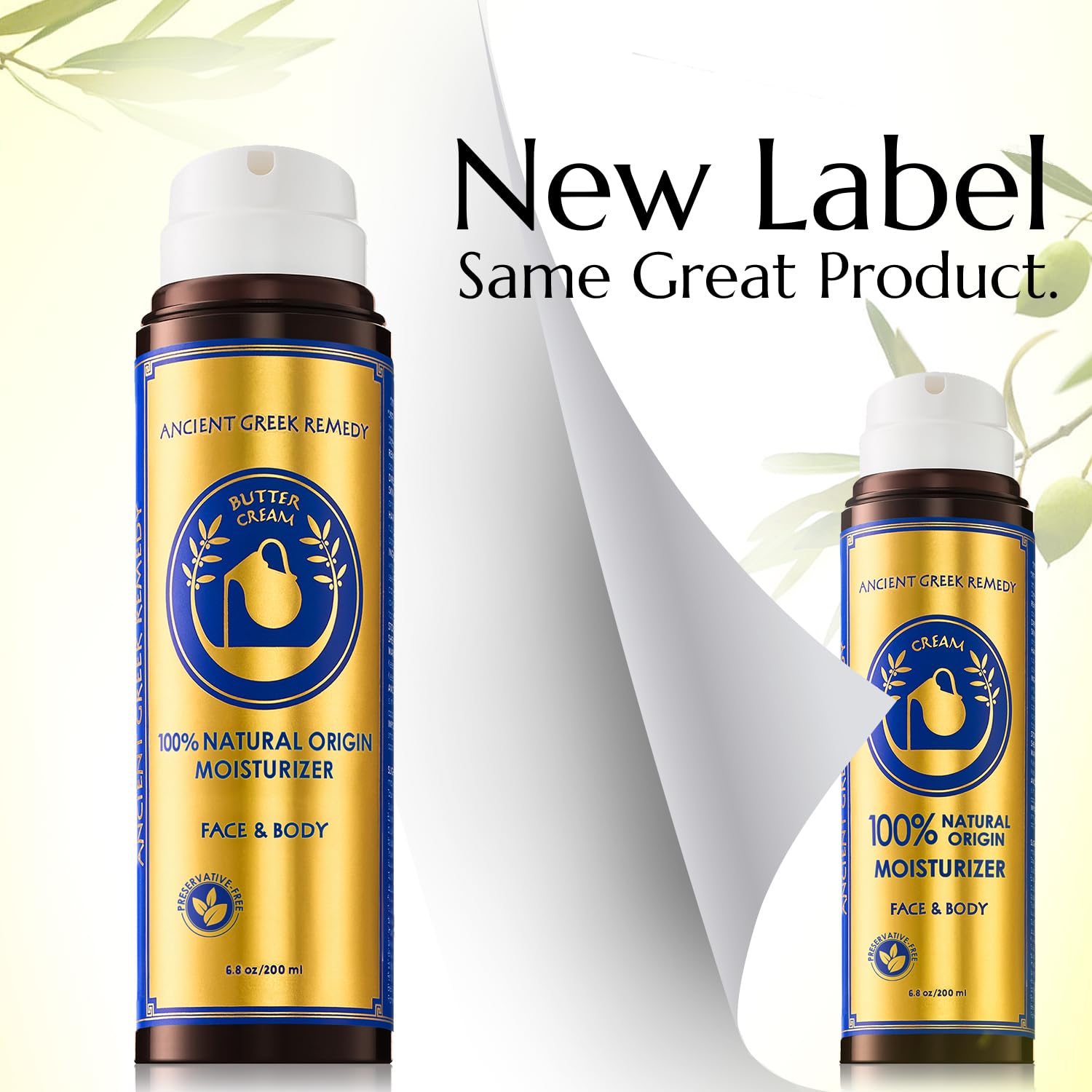 Ancient Greek Remedy Butter Cream with rosehip oil detail for vitamin-rich nourishment.