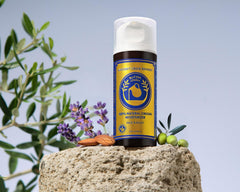 Ancient Greek Remedy jojoba oil bottle showing balancing hydration for sensitive skin
