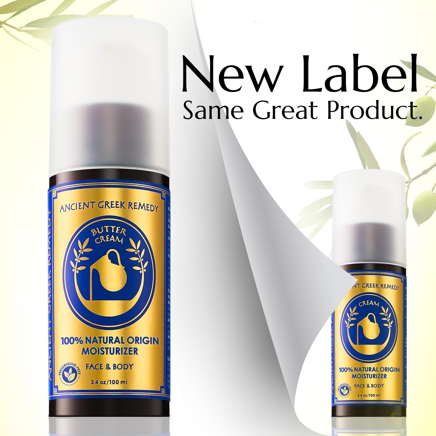 Ancient Greek Remedy lavender oil bottle suggesting calming spa-like routine
