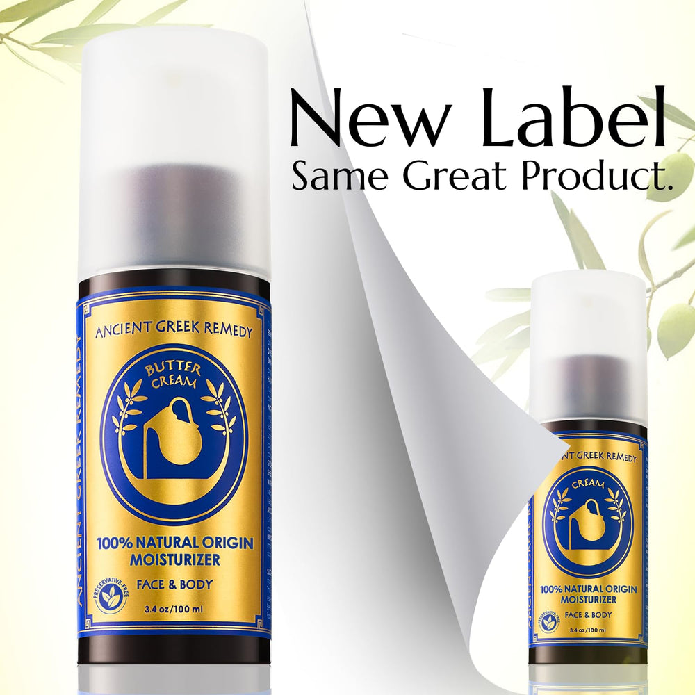 Ancient Greek Remedy lavender oil bottle suggesting calming spa-like routine
