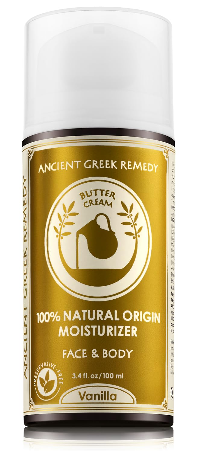 Ancient Greek Remedy Vanilla Butter Cream 24-hour hydration recommendation