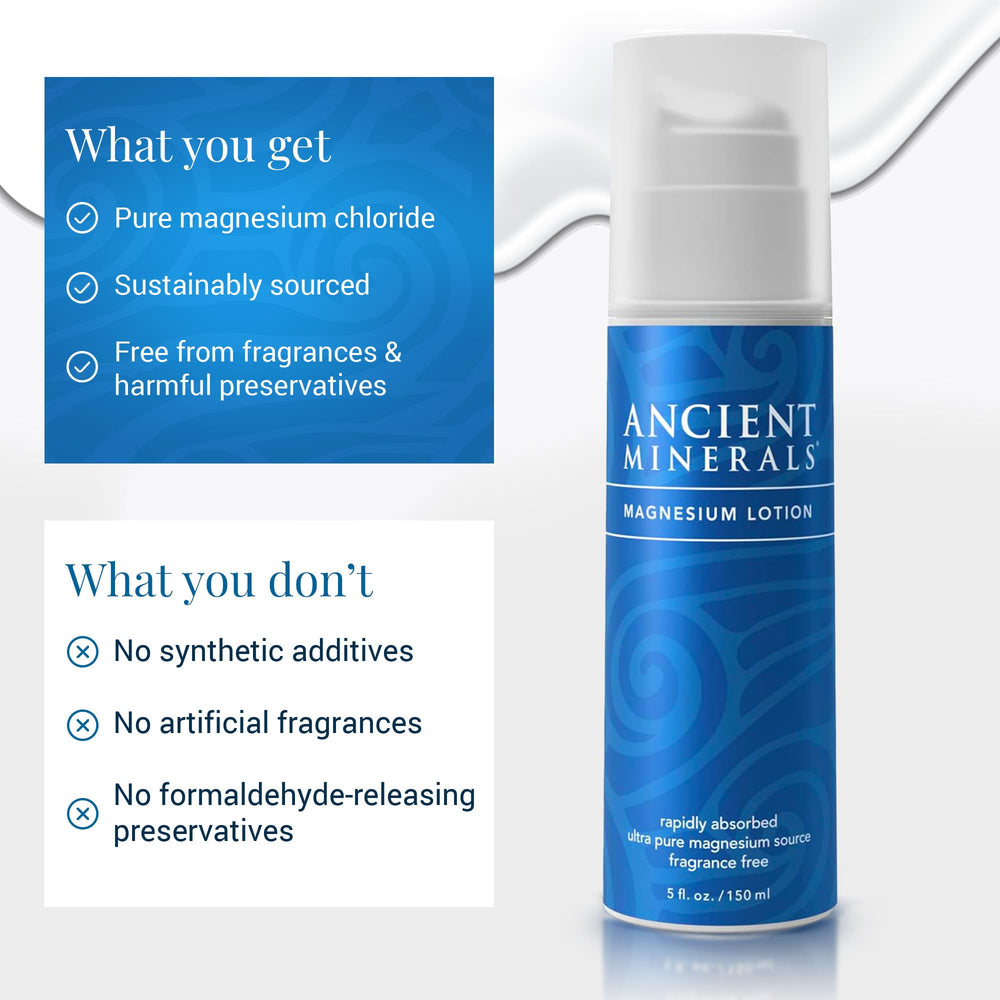 Ancient Minerals Hyaluronic Acid Hydration provides moisture for plump, comfortable skin.