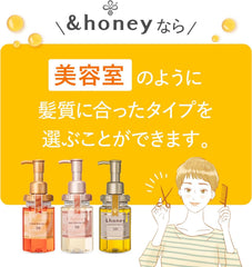 & Honey Leave-in treatment application demonstrates easy nourishment for mid-lengths and ends