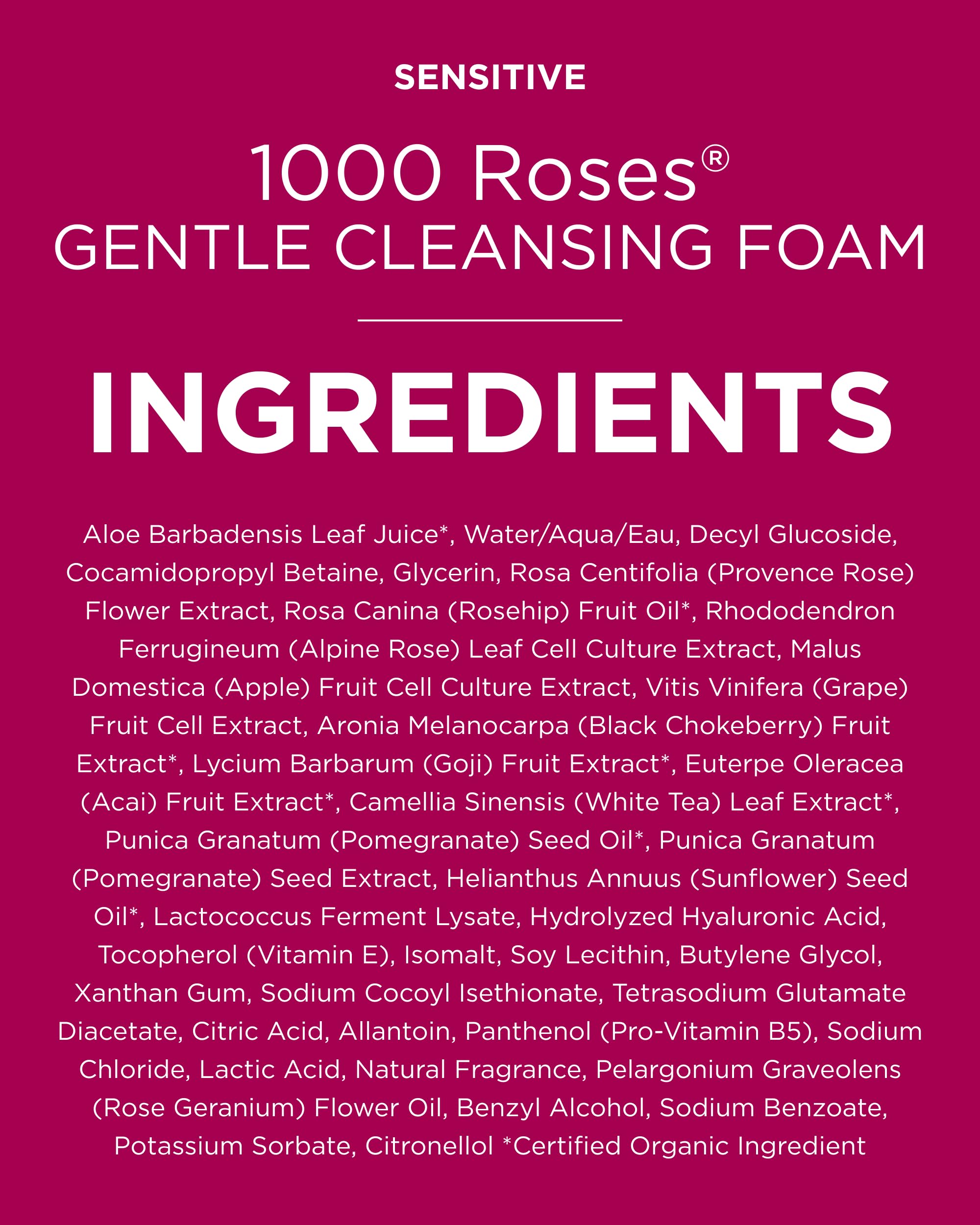 Andalou Naturals 1000 Roses Vitamin E offers soothing antioxidant protection after cleansing.