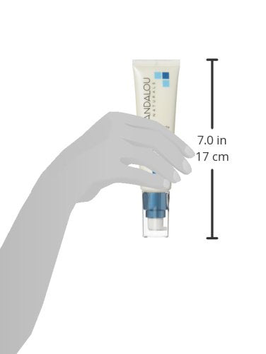 Andalou Naturals clear-skin close-up suggests oil balance for shine reduction.